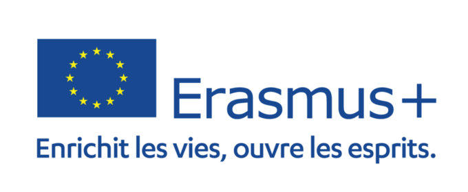 Erasmus slogan + drapeau